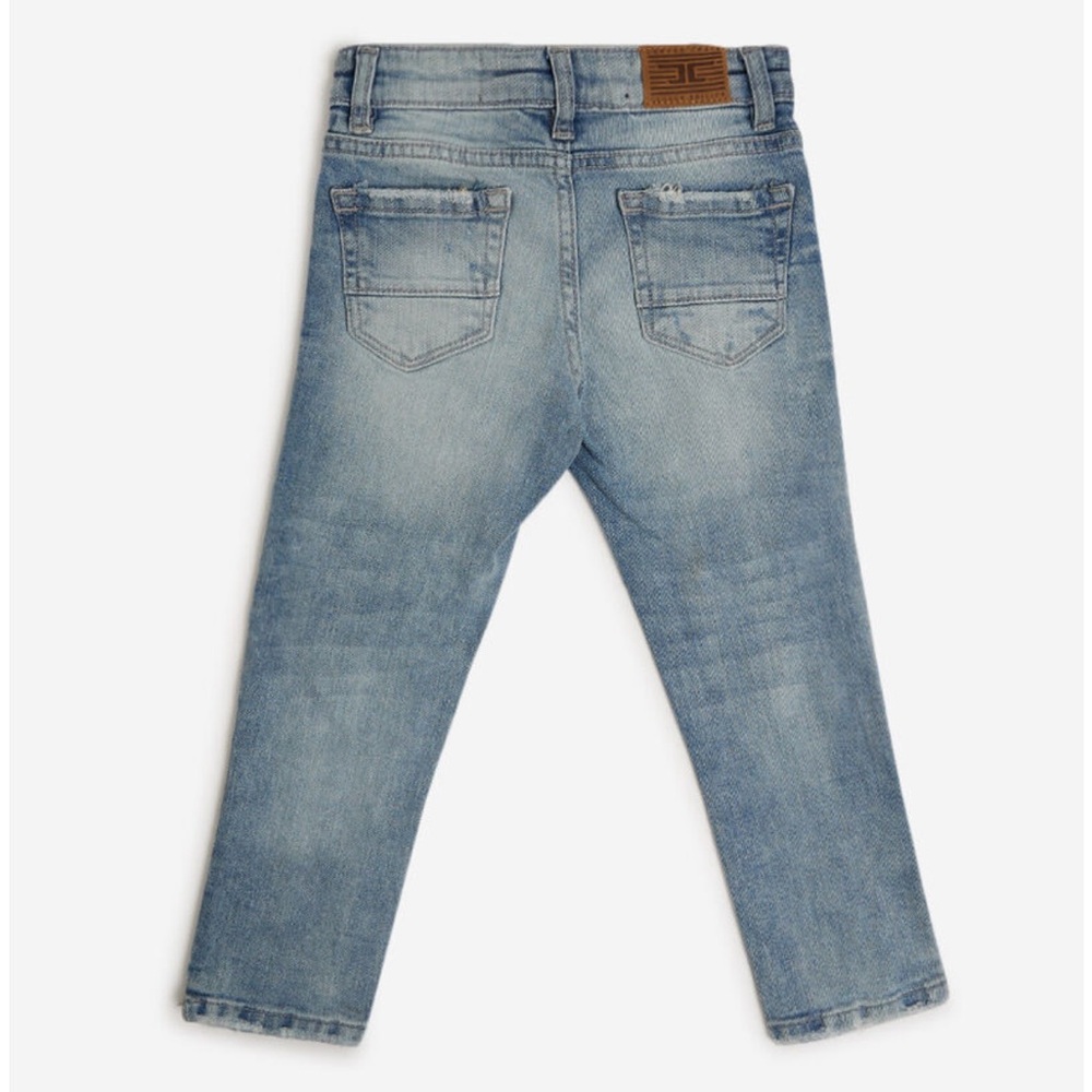 JORDAN CRAIG Distressed Straight Jeans size 6, NWT - Picture 3 of 4